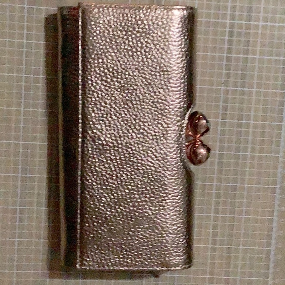 TedBaker Rose gold Wallet. WXL-TAMMY